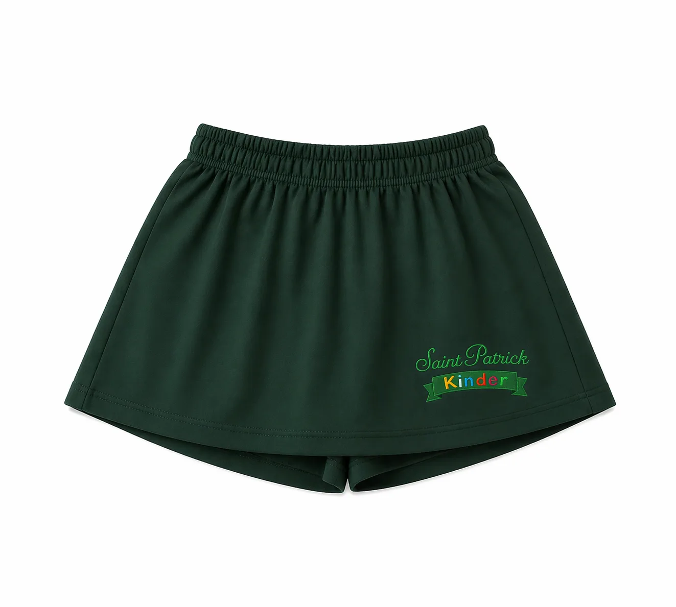 Pollera Deportiva Verde Kinder